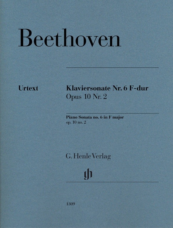 Ludwig Van Beethoven: Piano Sonata No. 6 F Major Op. 10 No. 2