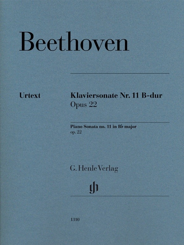 Ludwig Van Beethoven: Piano Sonata No. 11 In B Flat Op. 22