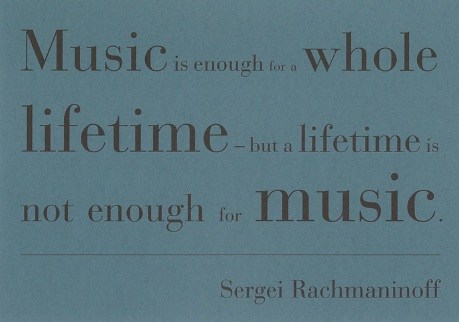 Musical Quotes Cards (10 Cards In 2 Designs) - Set 1