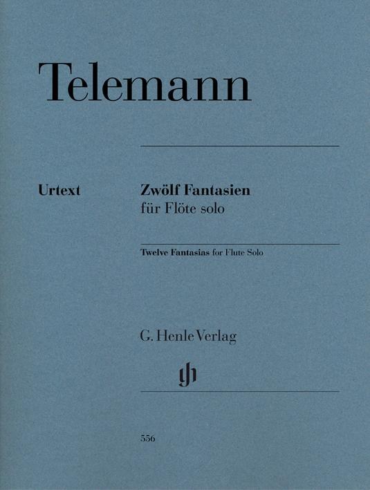 Telemann 12 Fantasias Flt Solo Bk