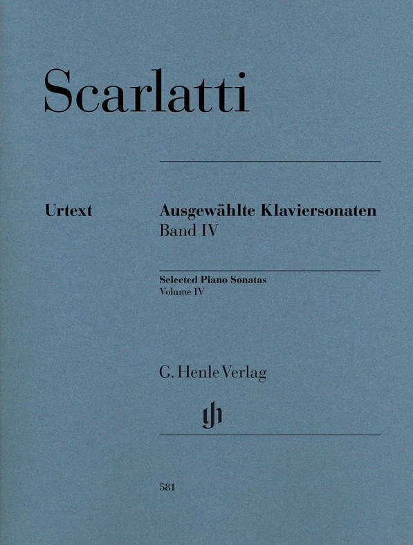 Scarlatti Domenico Selected Piano Sonatas Volume Iv Pf Urtext Bk