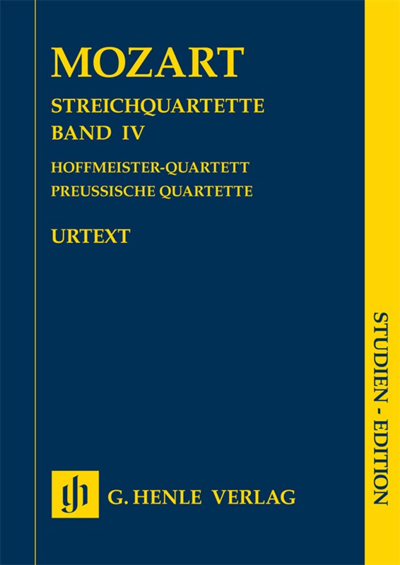 Wolfgang Amadeus Mozart: String Quartets, Volume IV