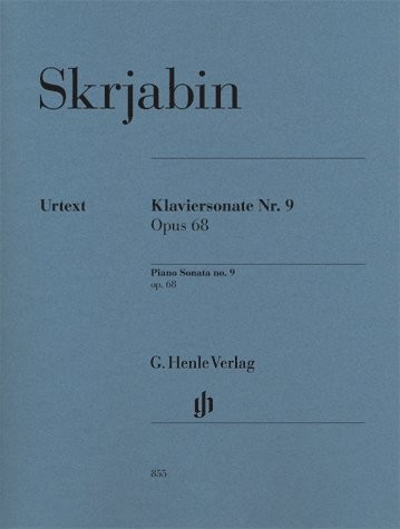 Alexander Scriabin: Piano Sonata No.9 Op.68 - Henle Urtext