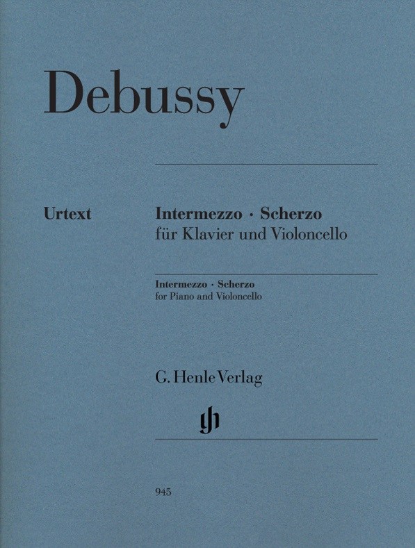 DEBUSSY CLAUDE INTERMEZZO SCHERZO (HEINEMANN) PF/VLC URTEXT PB