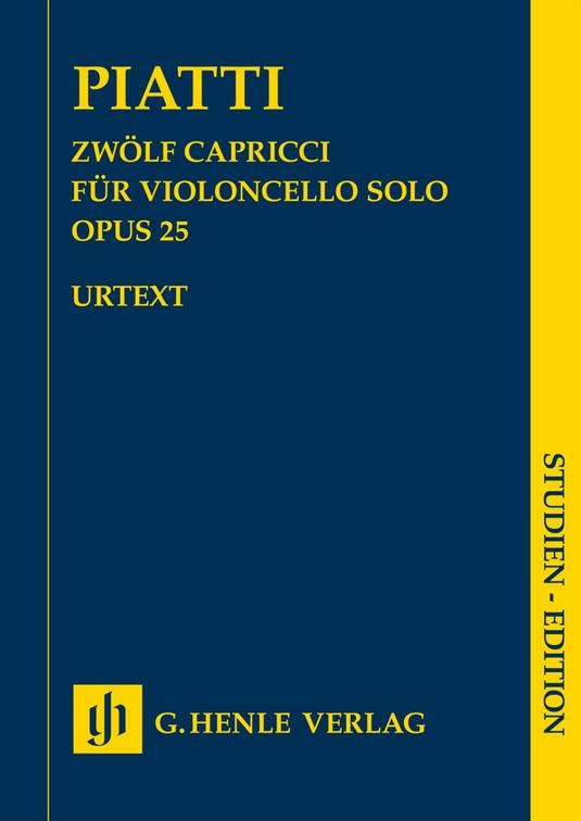 Piatti 12 Capricci Op 25 Vlc Stsc