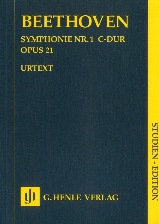 Beethoven: Symphony No.1 In C Op. 21 (Henle Urtext Edition) - Study Score