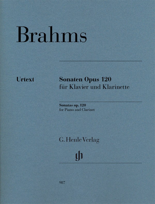 Johannes Brahms: Clarinet Sonatas Op. 120 (Clarinet in B Flat)