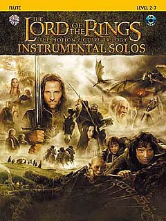 Lord Of The Rings: Instrumental Solos: Flute (Book And CD)