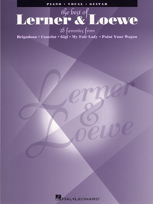 Alan Jay Lerner/Fredderick Loewe: The Best Of Lerner And Loewe PVG