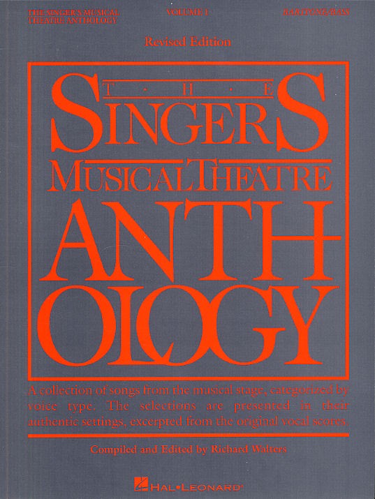 The Singers Musical Theatre Anthology: Volume One (Baritone Or Bass) - Revised Edition