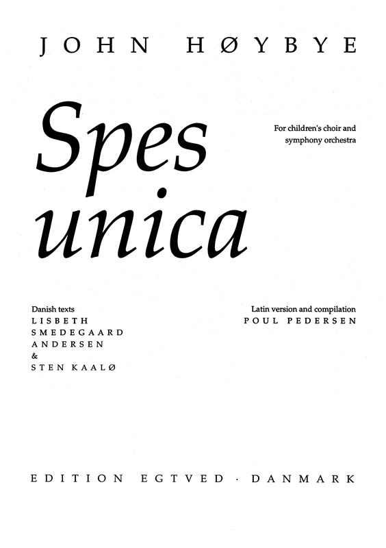 SPES UNICA