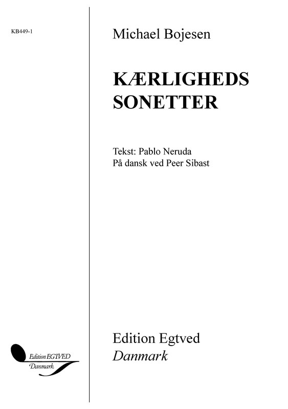 KÆRLIGHEDSSONETTER, KORPART.
