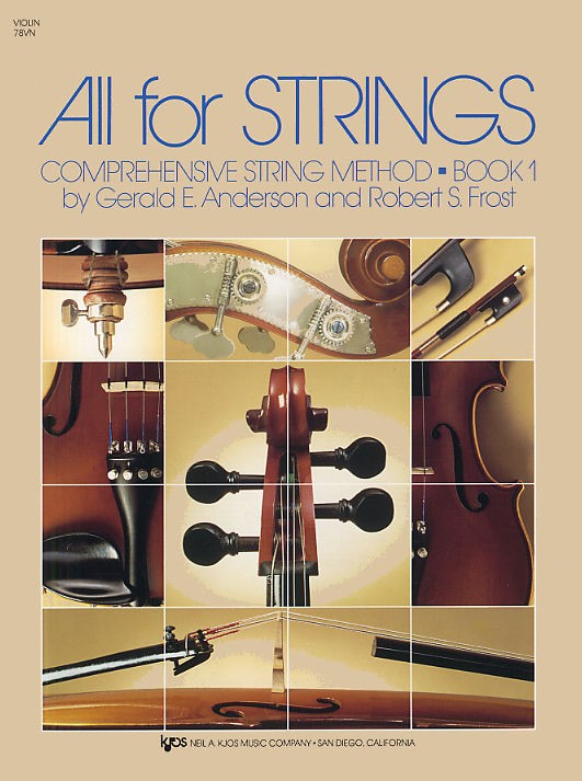 All For Strings Book 1 Violin