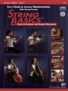 SHADE/WOOLSTENHULME STRING BASICS TEACHERS EDITION BOOK 1 BK