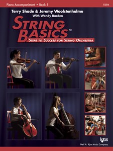 SHADE/WOOLSTENHULME STRING BASICS PIANO ACCOMPANIMENT BOOK 1 PFA BK