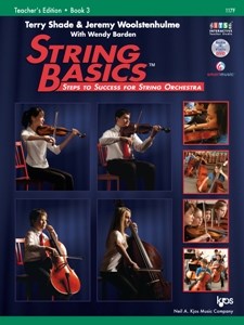 Terry Shade/Jeremy Woolstenhulme: String Basics - Steps To Success For String Orchestra – Book 3 – Teacher Edition