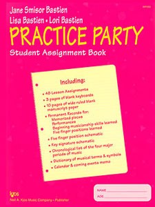 Jane Bastien: Practice Party - Student Assignment Book