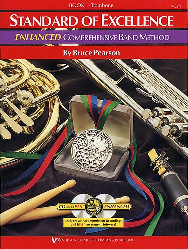 Standard Of Excellence: Enhanced Comprehensive Band Method Book 1 (Trombone: Bass Clef)