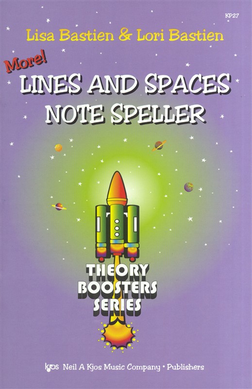 Lisa Bastien/Lori Bastien: More! Lines And Spaces Note Speller - Theory Boosters Series