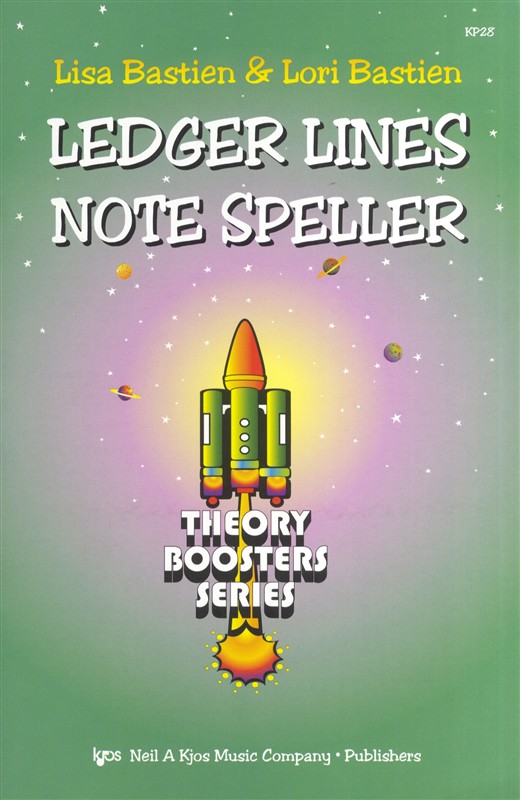 Lisa Bastien/Lori Bastien: Ledger Lines Note Speller - Theory Boosters Series