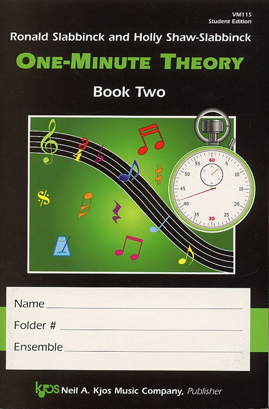 Holly Shaw-Slabbinck And Ronald Slabbinck: One-Minute Theory - Book 2 (Student Edition)