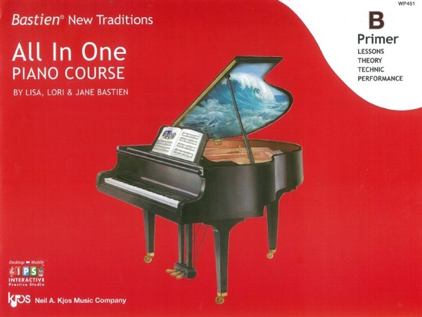 Bastien New Traditions: All In One Piano Course - Primer Book B