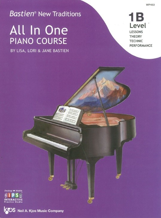 Bastien New Traditions: All In One Piano Course - Level 1B