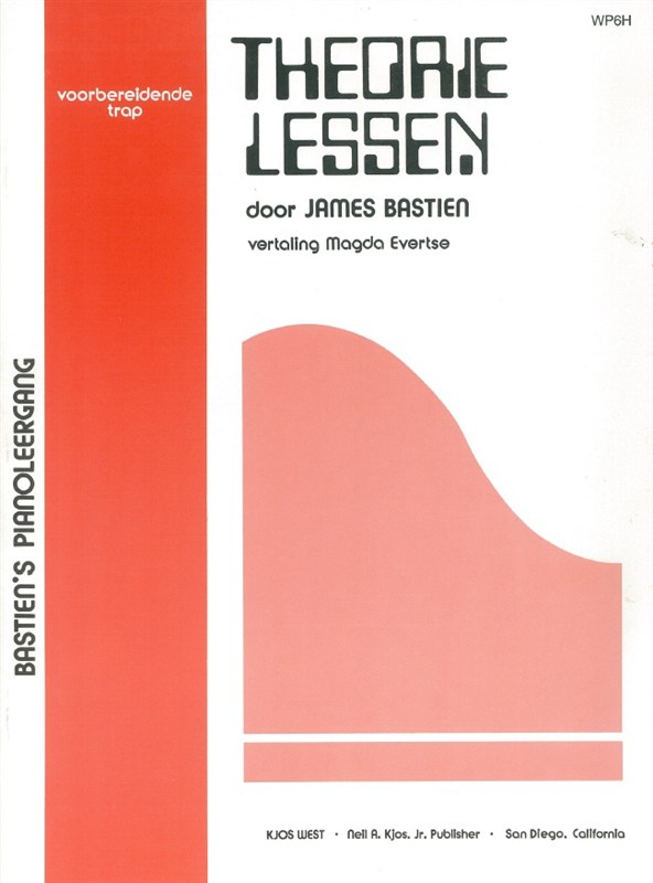 Bastien James Theory Lessons Primer Pf Bk Dutch