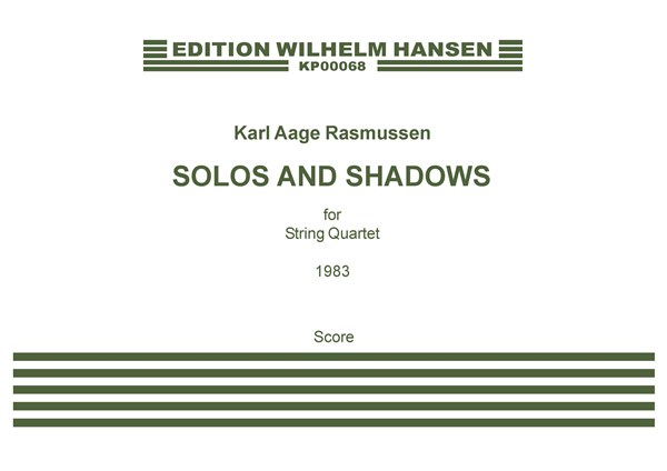 Rasmussen String Qurtt No2 Solos Sc