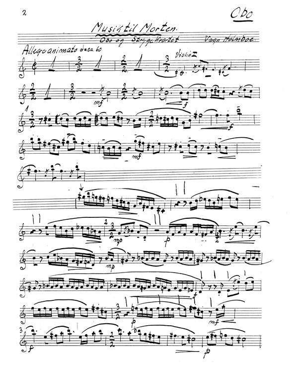 Musik Til Morten Op. 104