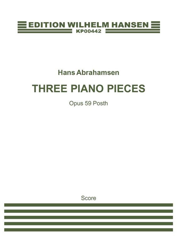 Nielsen 3 Pieces Op59 Pf (Abrahamsen