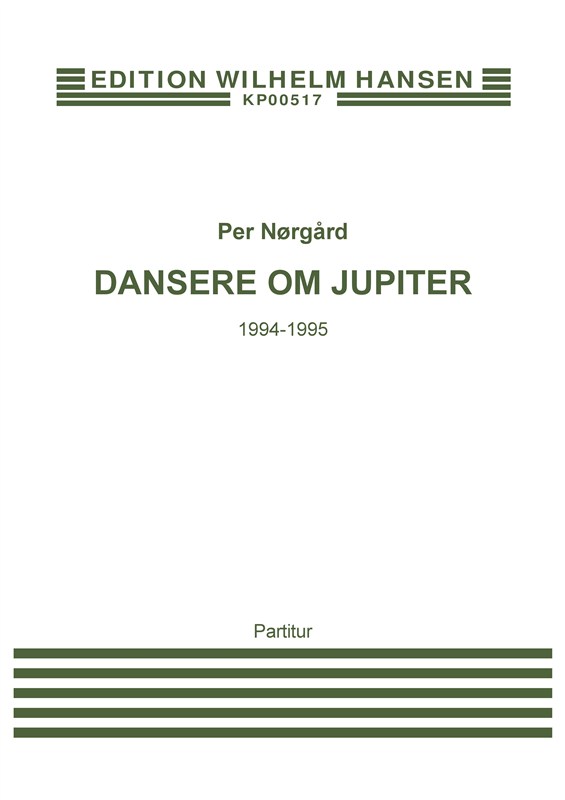 Per Nørgård: Dansere Om Jupiter - Score