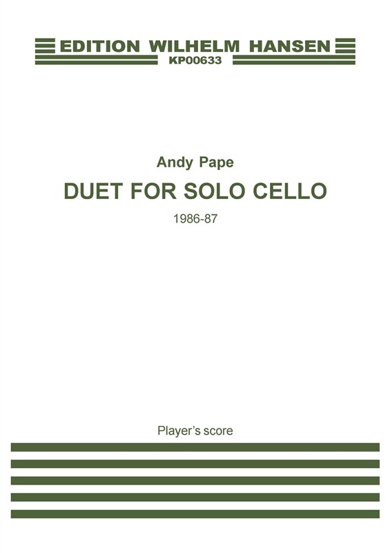 Andy Pape: Duet For Solo Cello