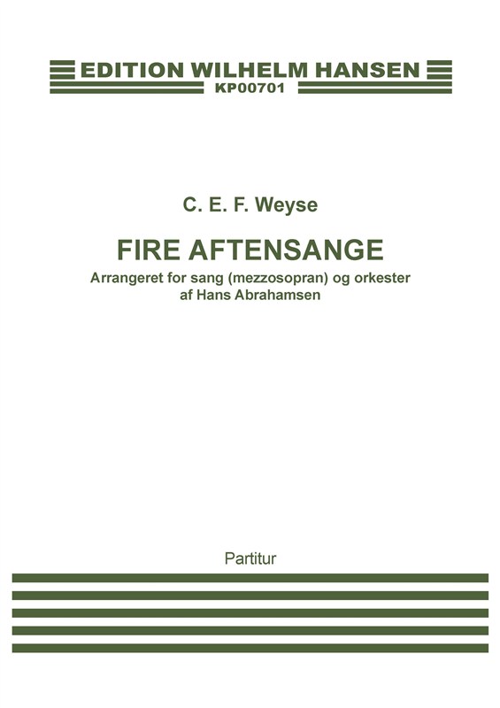 Fire Aftensange, Kopi