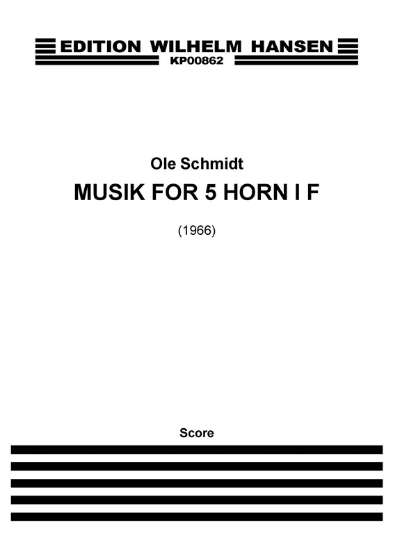 Musik For 5 Horn, Timp. & Perc.