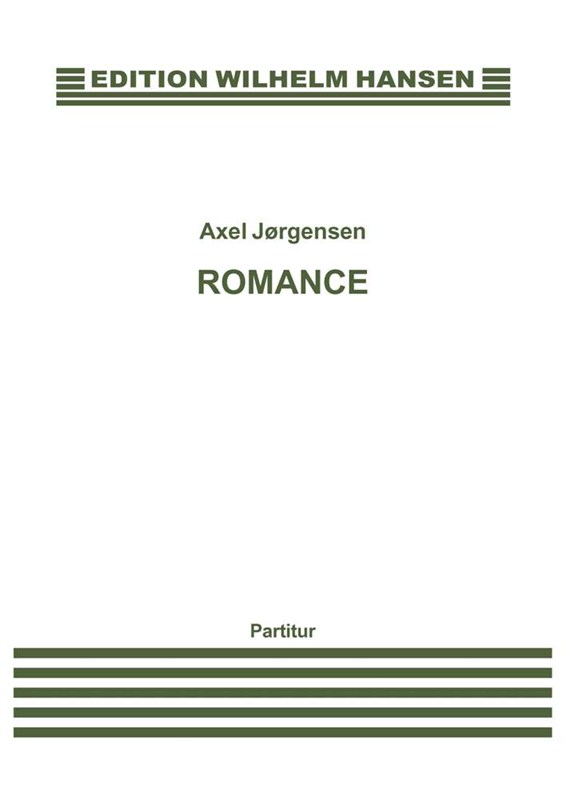 Axel Jørgensen: Romance Op.21 (Score)