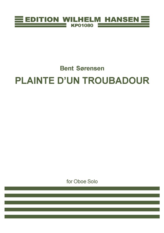 Plainte D'un Troubadour