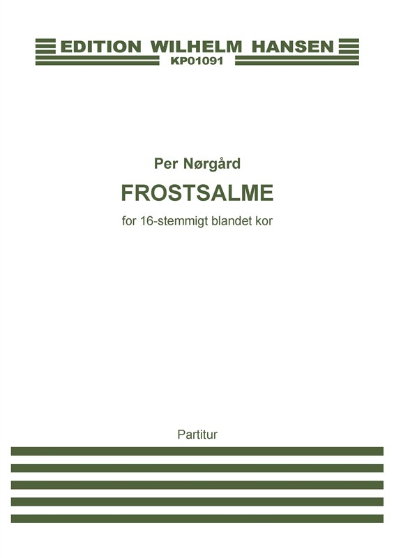 Norgard, P Frostsalme Satb