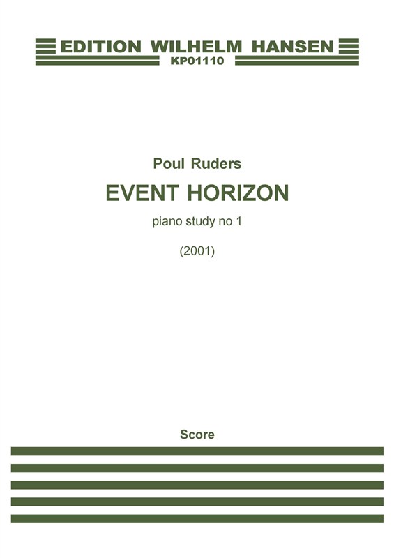 Poul Ruders: Event Horizon (Piano)