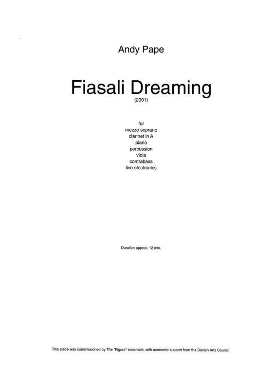 Fiasali Dreaming