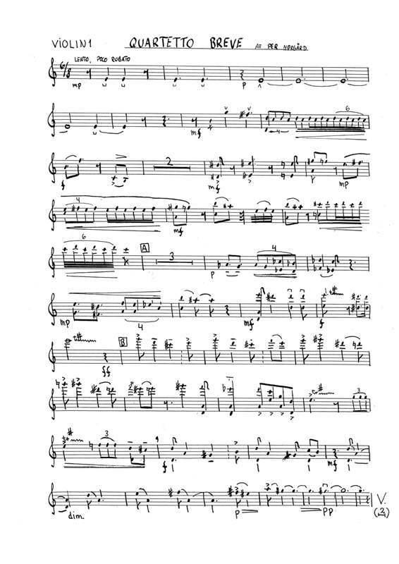 Quartetto Breve - Stemmer
