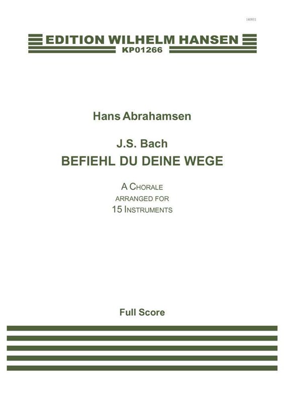 Hans Amrahamsen: J.S. Bach: Befiehl Du Deine Wege