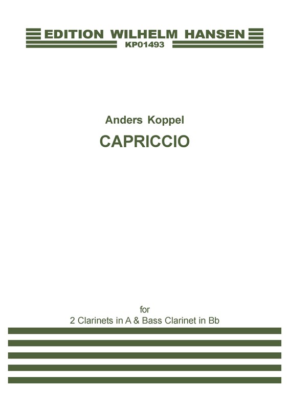 Koppel Capriccio (1999) 3clt Sc/Pts