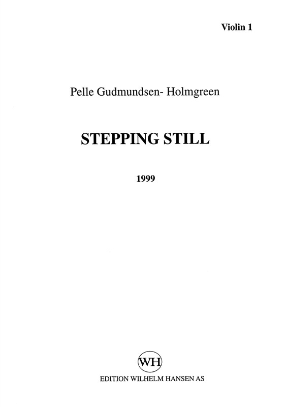 STEPPING STILL