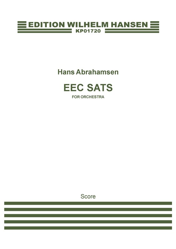 HANS ABRAHAMSEN SYMPHONY IN C 1972 SC