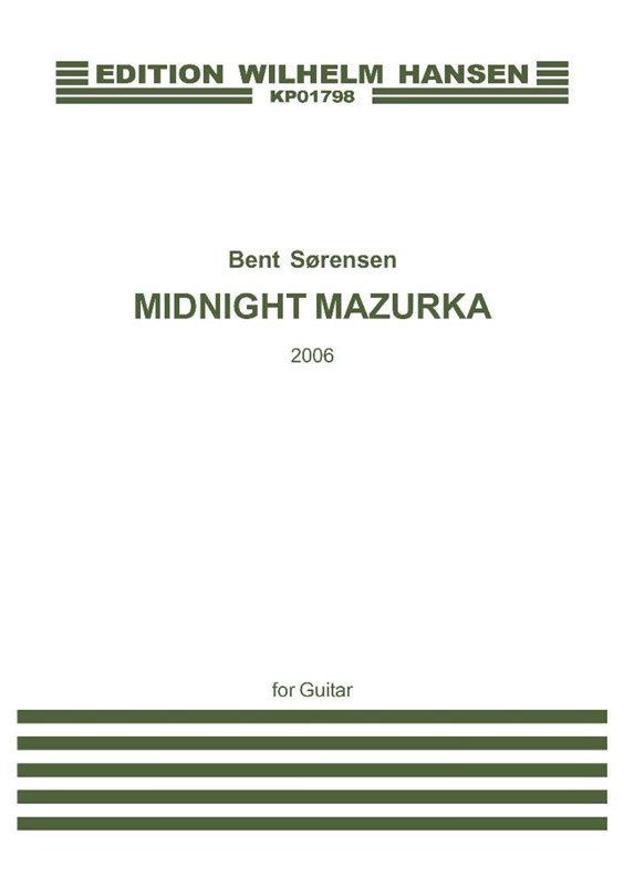 BENT SØRENSEN MIDNIGHT MAZURKA GTR