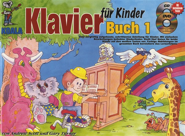 Klavier Fur Kinder Pf Bk/Cd/Dvd