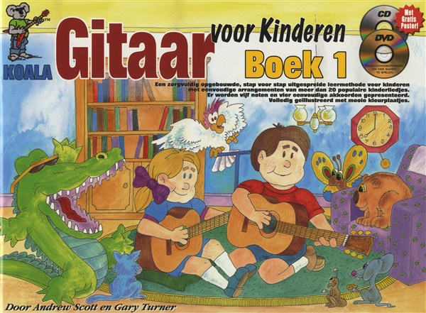 Gitaar Voor Kinderen: Boek 1 (Dutch) (Book/CD/DVD)