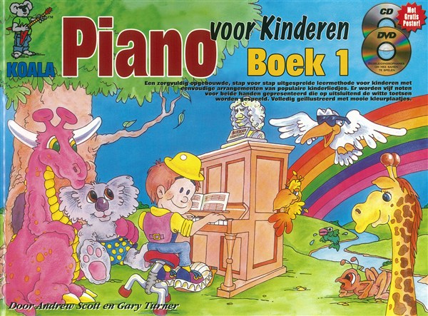 Piano Voor Kinderen: Boek 1 (Dutch) (Book/CD/DVD)