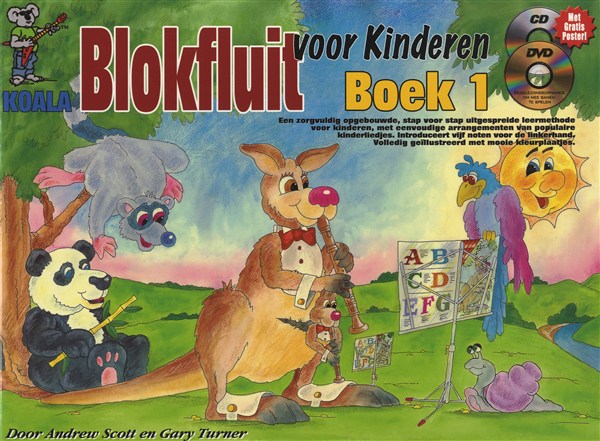 Blokfluit Voor Kinderen: Boek 1 (Dutch) (Book/CD/DVD)